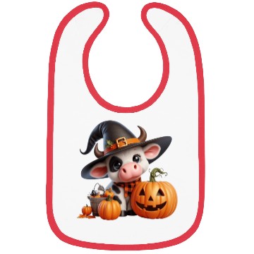 Discover Cute Halloween Cow Bibs