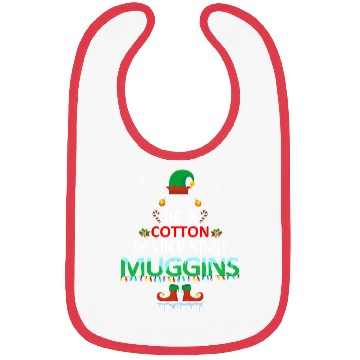 Discover Elf Cotton Headed Muggins Christmas Gift Bibs