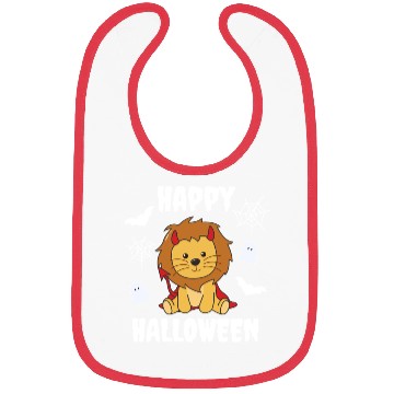 Discover Lion Happy Halloween Devil Costume Bibs