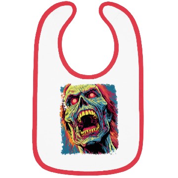 Discover Classic Horror Halloween Zombie Bibs