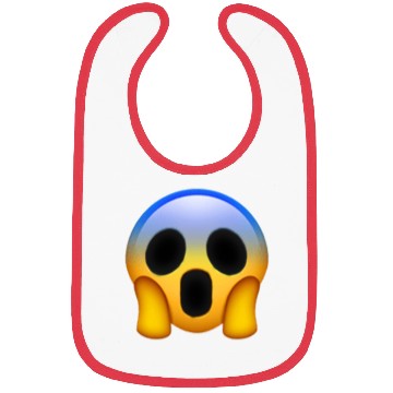 Discover Expressive Scream Emmoticon Bibs