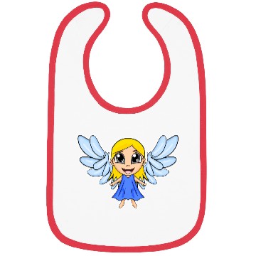 Discover Cute Angel Girl Bibs