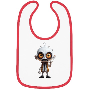 Discover Groovy Skeleton with Expressive Gaze Bibs