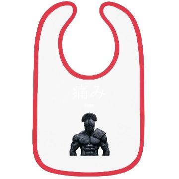 Discover Ancient Warrior Skull Art Bibs