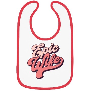 Discover Retro Ethereal Vibe Epic Wife Bibs