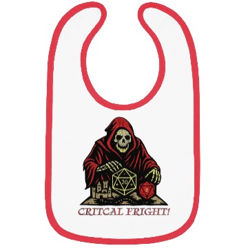 Discover Critical Fright Halloween Nerd Bibs