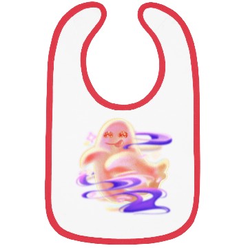 Discover Playful Glowing Ghost  Bibs