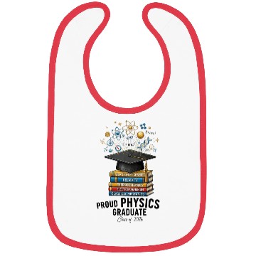 Discover proud physics graduate class of 2026 Bibs