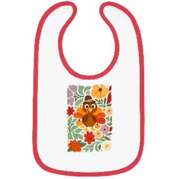 Discover Festive Harvest Thanksgiving Turkey Bibs