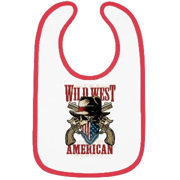 Discover Wild West American Legend Bibs