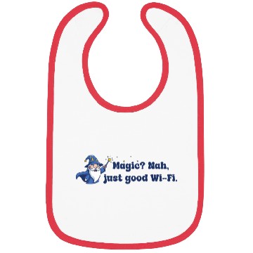 Discover Whimsical Wizard with Star Wand Bibs
