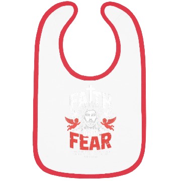 Discover Faith Over Fear Christian Streetwear Bibs