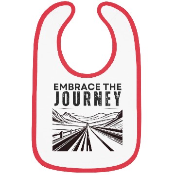 Discover Embrace the Journey Positive Adventure Bibs