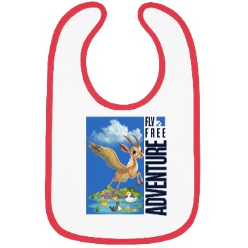 Discover Flying Mythical Waterfowl with Adventure Theme Bibs
