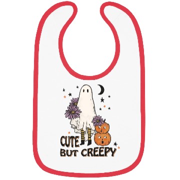 Discover Cute but Creepy Ghost Bibs