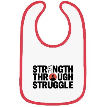 Discover Strength Through Struggle – Inspirational Design Bibs