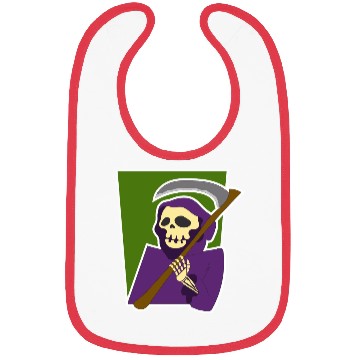 Discover Dead Skeleton Illustration Bibs