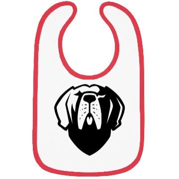 Discover Celestial Moon Dog Phases Line Art Bibs