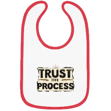 Discover Trust the Process Bibs