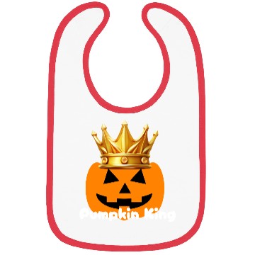 Discover Pumpkin King Bibs
