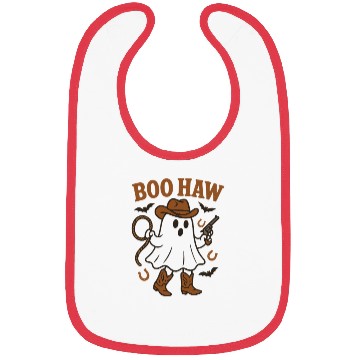Discover Country Ghost Cowboy Halloween Design Bibs