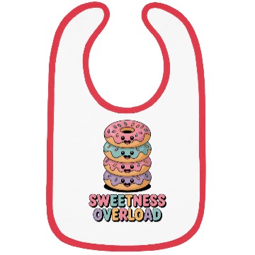 Discover Sweetness Overload | Donut Kids Bibs