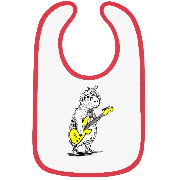 Discover Capybara Guitarist Bibs