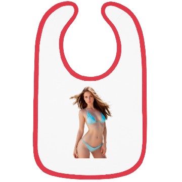 Discover Ethereal Ocean Wave Bikini Design Bibs
