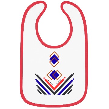 Discover Geometric artistic imagination Bibs
