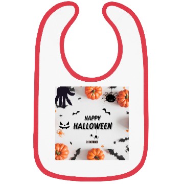 Discover Happy halloween Bibs