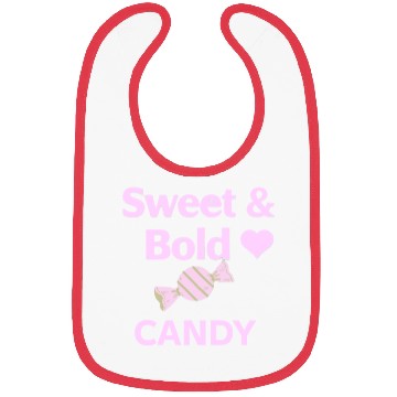 Discover Sweet & Bold  Candy Galaxy Neon Bibs Design