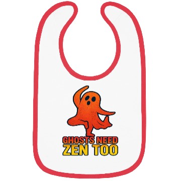 Discover Ghost Yoga Instructor Halloween Bibs