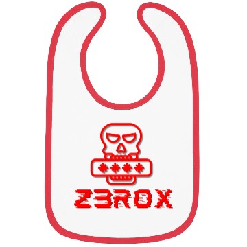 Discover Neon Skull with Techno Blaster Design Bibs