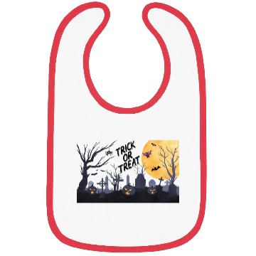 Discover Trick-or-Treat Pumpkin Graveyard Bibs