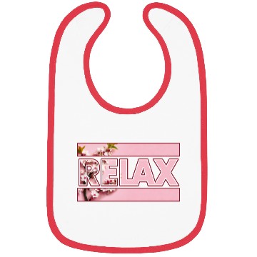 Discover Cherry Blossom Relax Logo Bibs