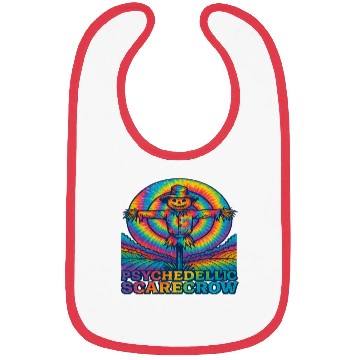 Discover Psychedelic Scarecrow Trippy EDM Rave Festival Bibs