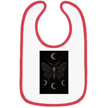 Discover Dark Celestial Butterfly Tapestry Bibs