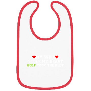 Discover Golf Husband Funny Married Bibs