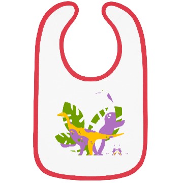 Discover 2 dino Bibs