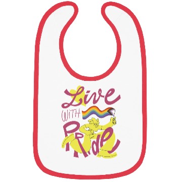Discover Live with Pride - LGBTQ+ Statement Bibs
