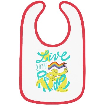 Discover Live with Pride - LGBTQ+ Statement Bibs