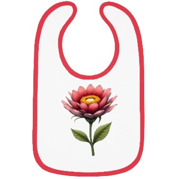 Discover Elegant Pink Lotus Blossom Design Bibs