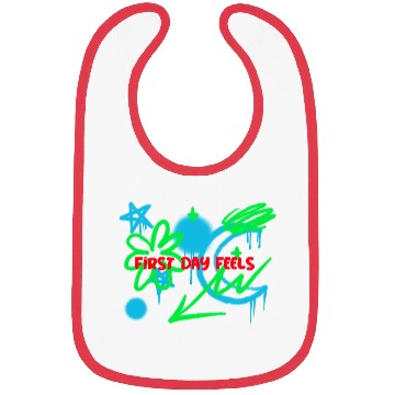 Discover First Day Feels School Beginning Bibs