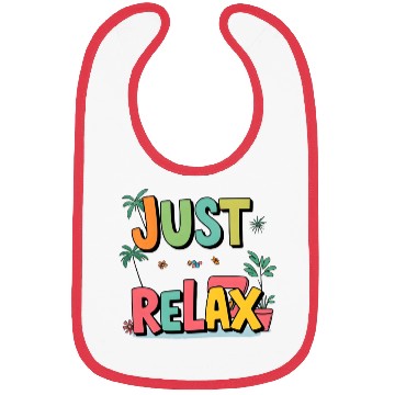 Discover Colorful Relaxed Typography Design Bibs