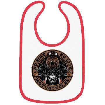 Discover Roaring Bear Motorcycle Bike Life Bibs