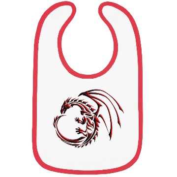 Discover tribal dragon Bibs