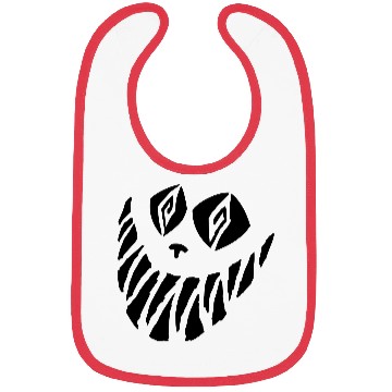 Discover Crazy Cheshire Cat Face Bibs