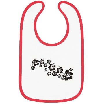 Discover hibiscus blooms - black Bibs