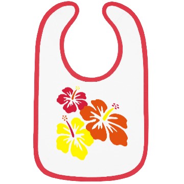 Discover hibiscus triple Bibs