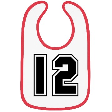 Discover College jersey letter 12 Bibs